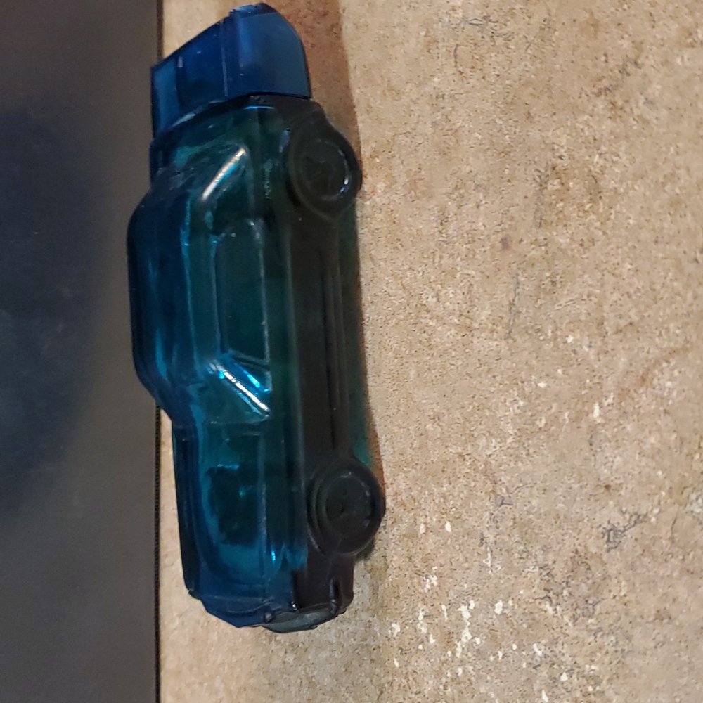 Blue vintage Avon 64 mustang.